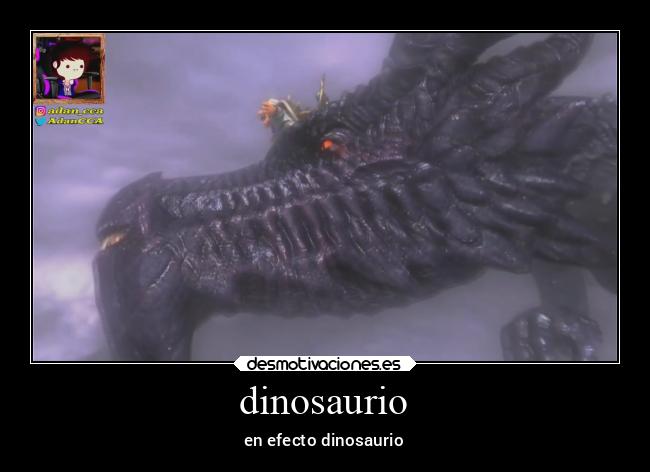 dinosaurio - en efecto dinosaurio