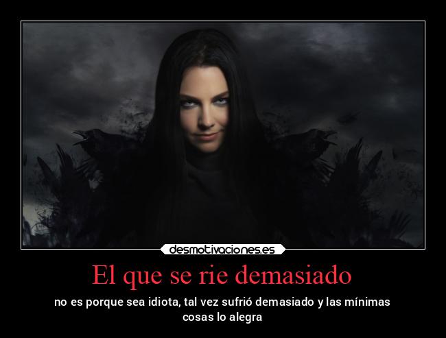 El que se rie demasiado -