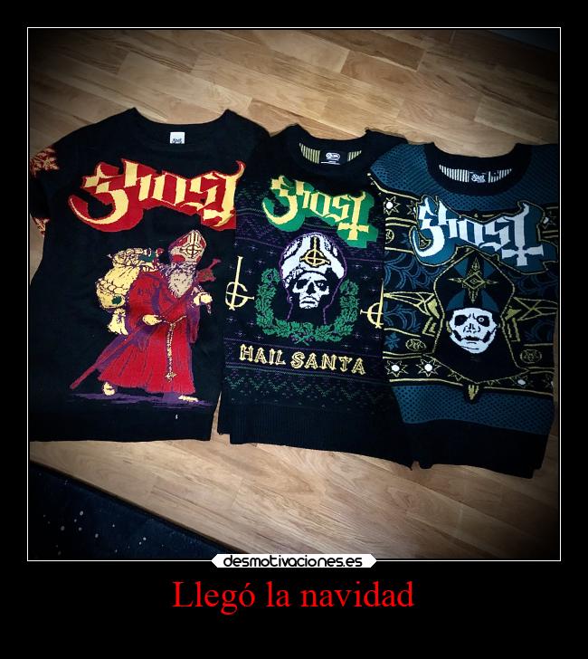 carteles navidad vida superclan lossupervivientes soyunidiotatm iamanamelessghoul ghost papaemeritus desmotivaciones