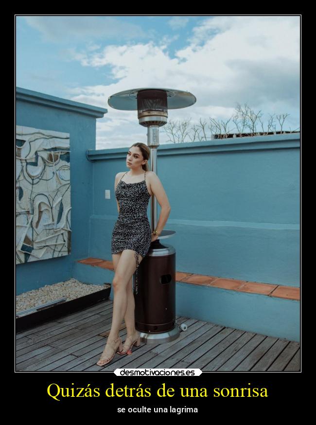 Quizás detrás de una sonrisa - 
