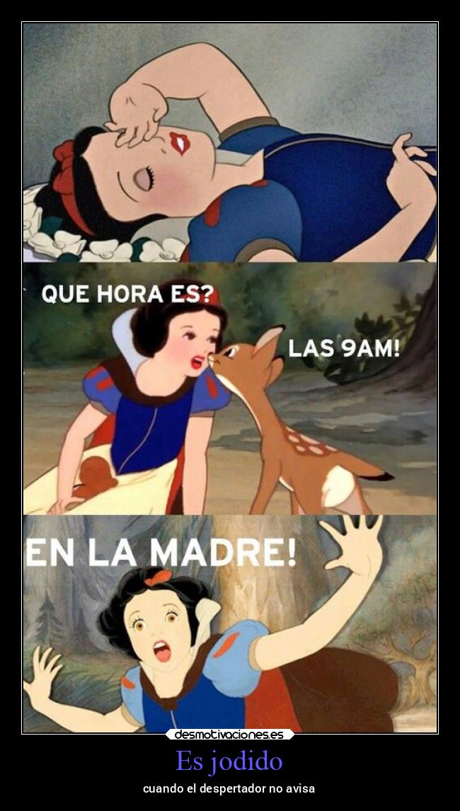 carteles vida despertador tarde boreafujoshi desmotivaciones