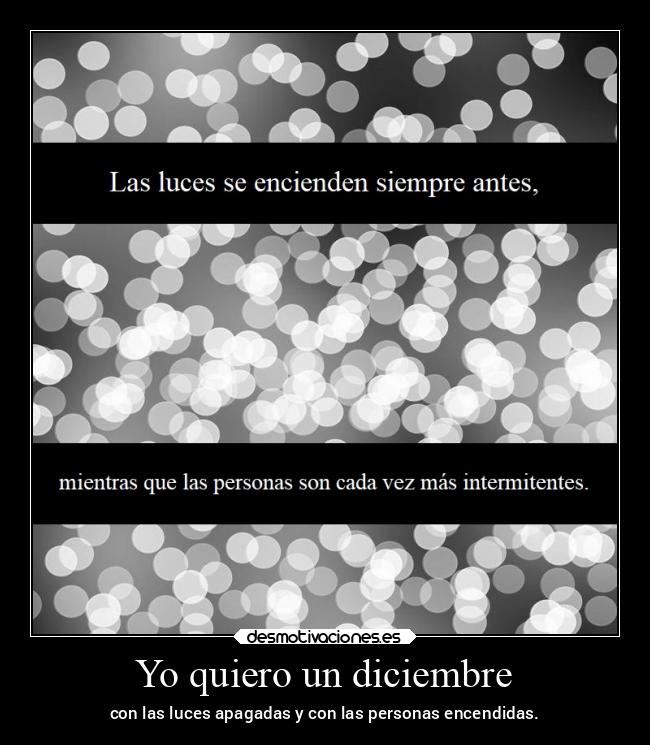 Yo quiero un diciembre - 