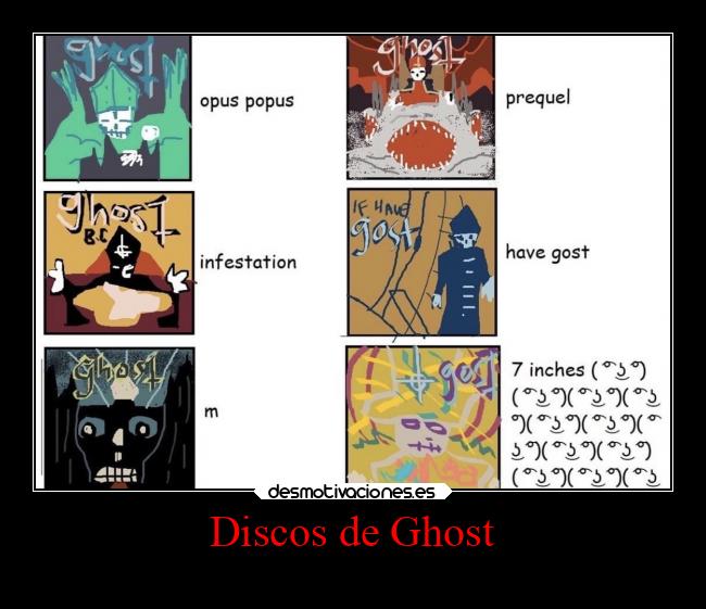 carteles vida superclan lossupervivientes soyunidiotatm iamanamelessghoul ghost papaemeritus desmotivaciones