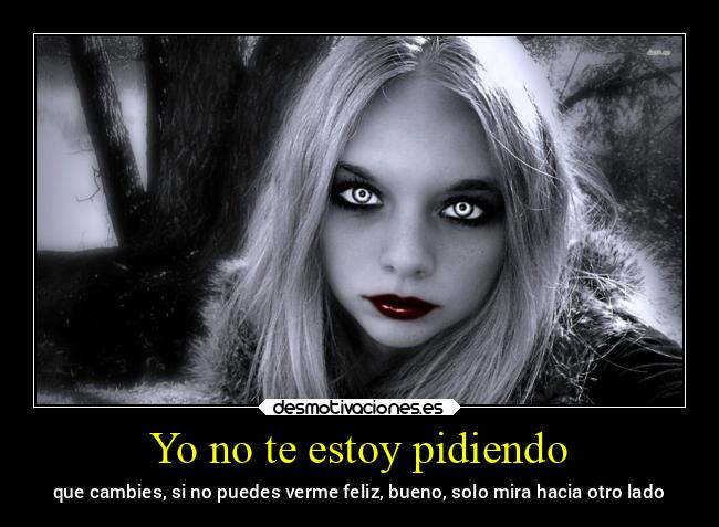 Yo no te estoy pidiendo - 