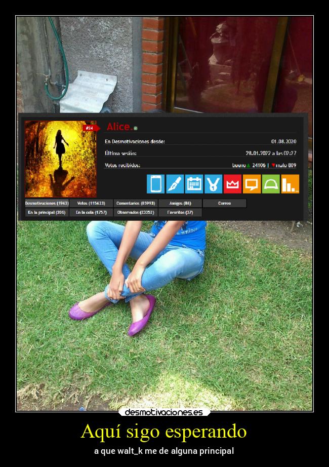 Aquí sigo esperando -