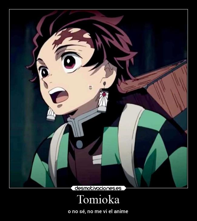 carteles anime tanjiro kamado kimetsunoyaiba desmotivaciones