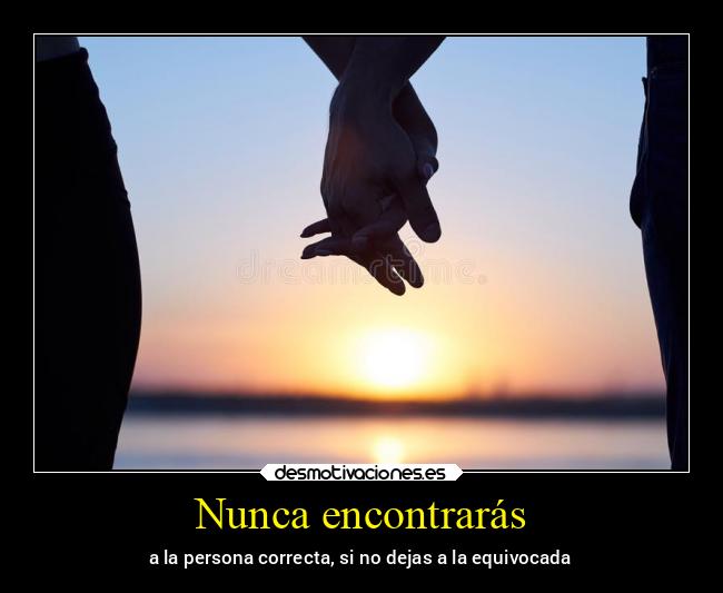 Nunca encontrarás - 