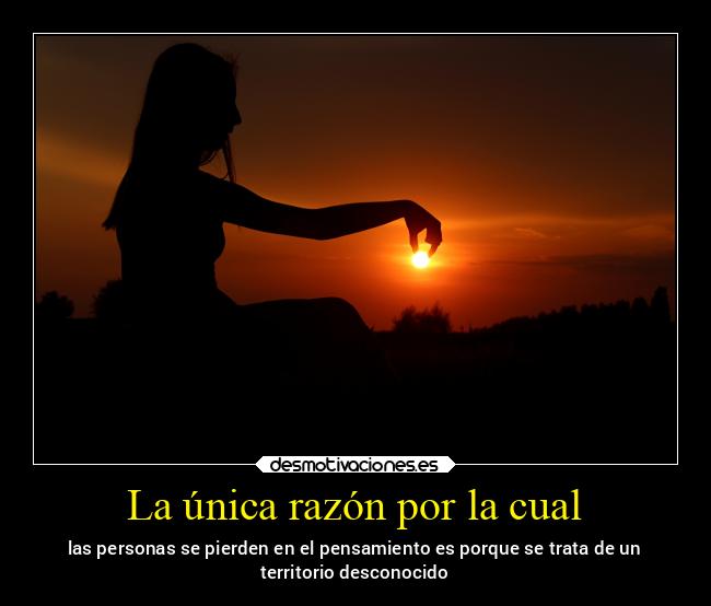 La única razón por la cual - 