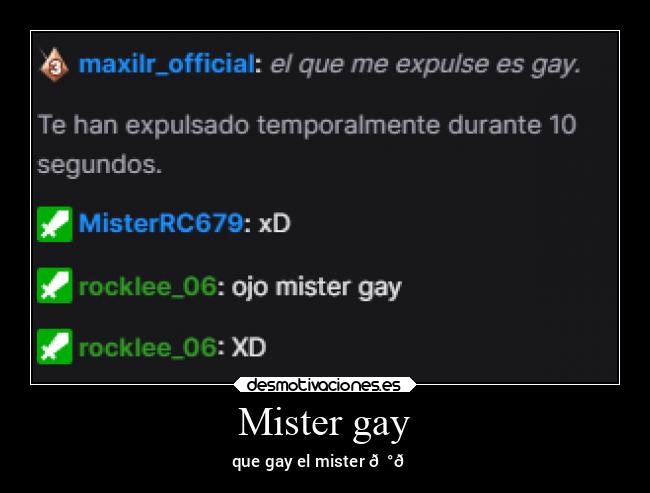Mister gay - que gay el mister 😰👊