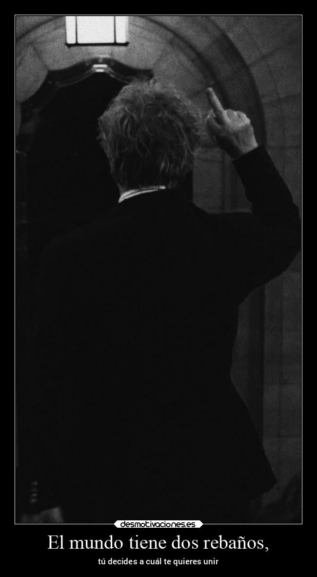 El mundo tiene dos rebaños, - 