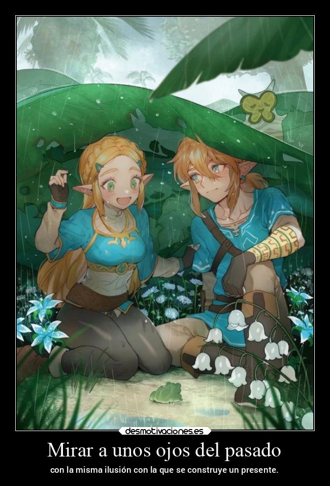 Mirar a unos ojos del pasado - con la misma ilusión con la que se construye un presente.