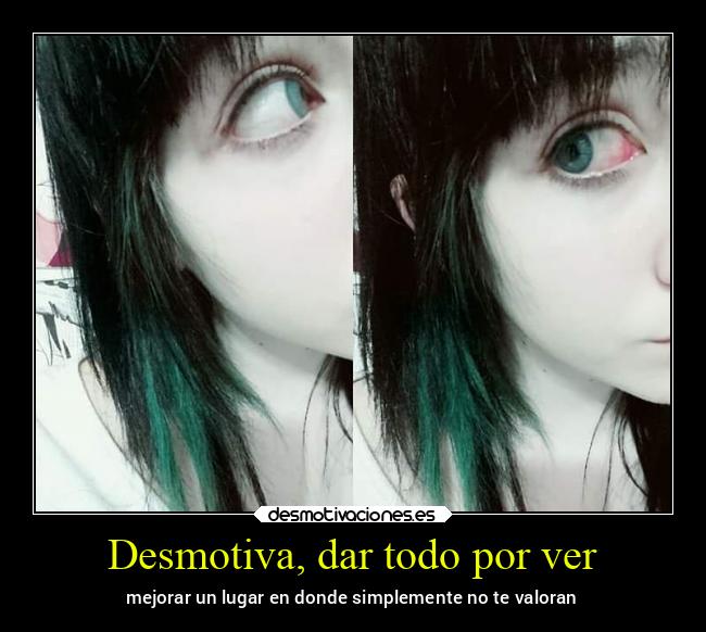 Desmotiva, dar todo por ver - 