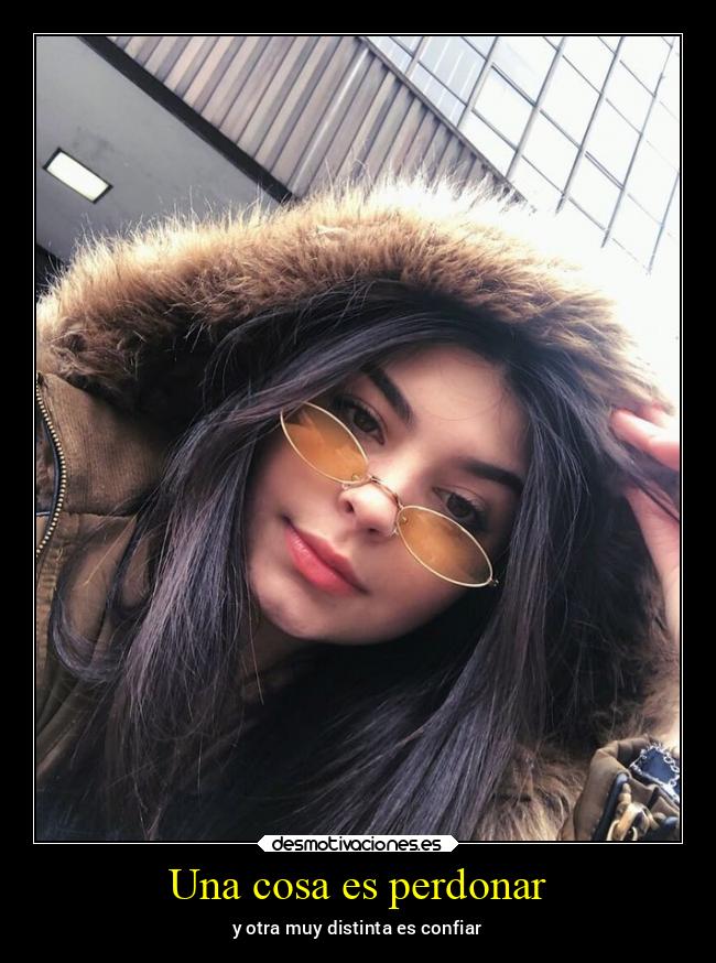 Una cosa es perdonar - 