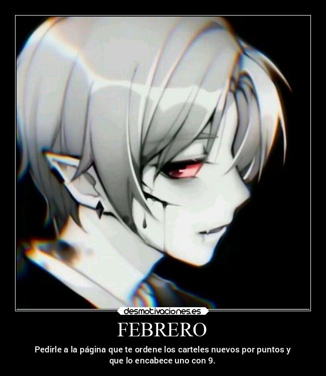 FEBRERO - Pedirle a la página que te ordene los carteles nuevos por puntos y
que lo encabece uno con 9.