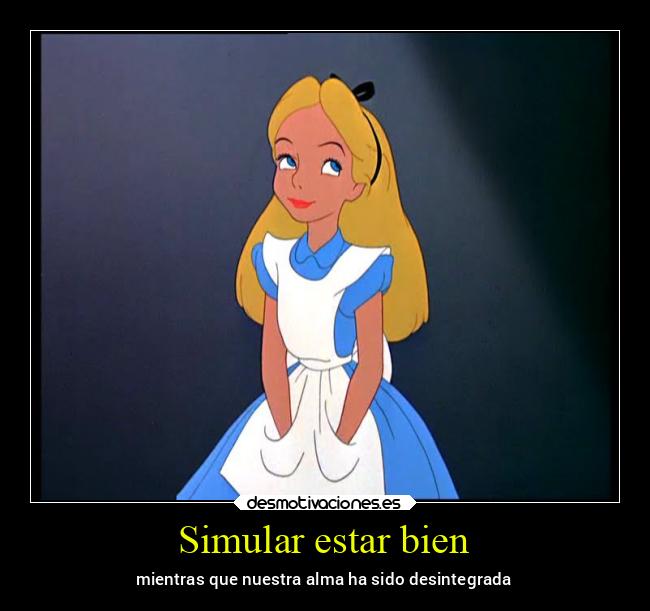 Simular estar bien - 