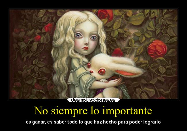 No siempre lo importante - 