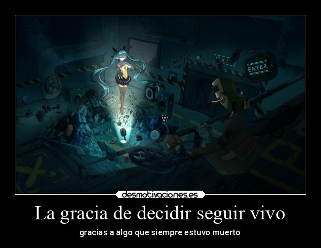 carteles desmotivaciones hatsune miku vivencias mortuorias desmotivaciones