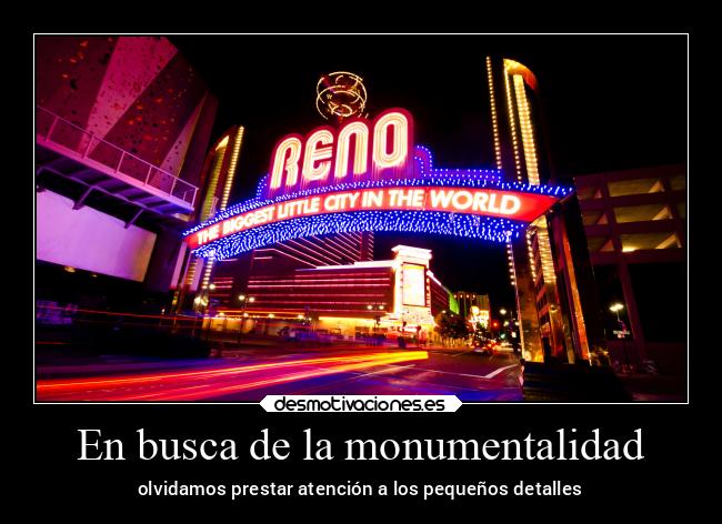 En busca de la monumentalidad - 