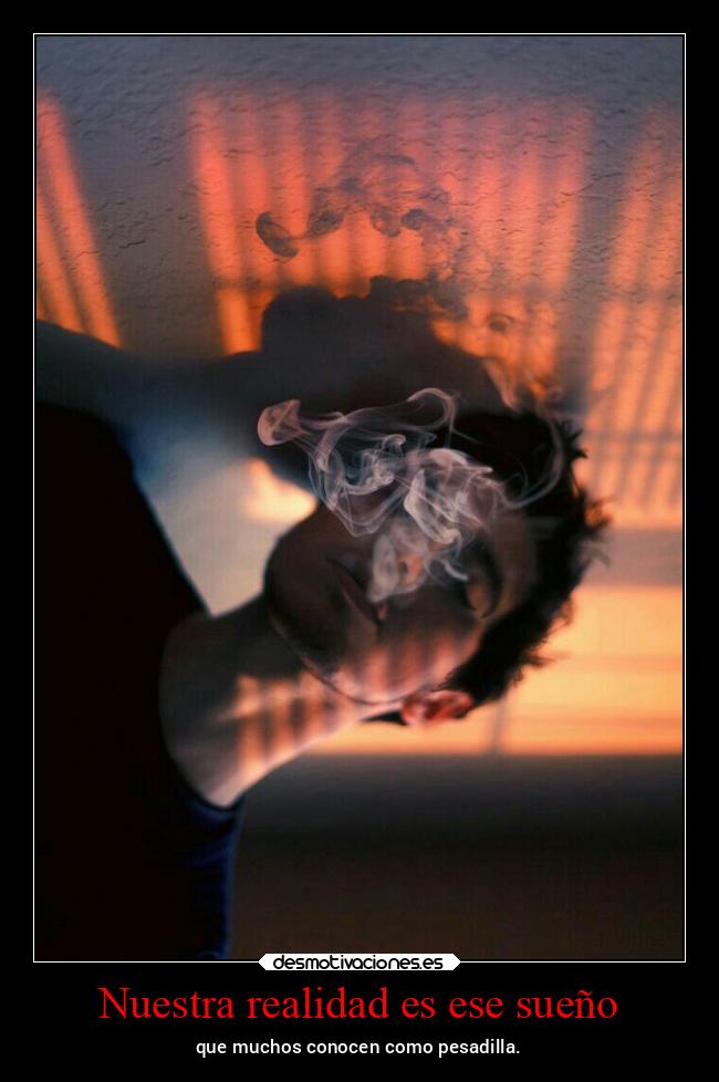 Nuestra realidad es ese sueño - 