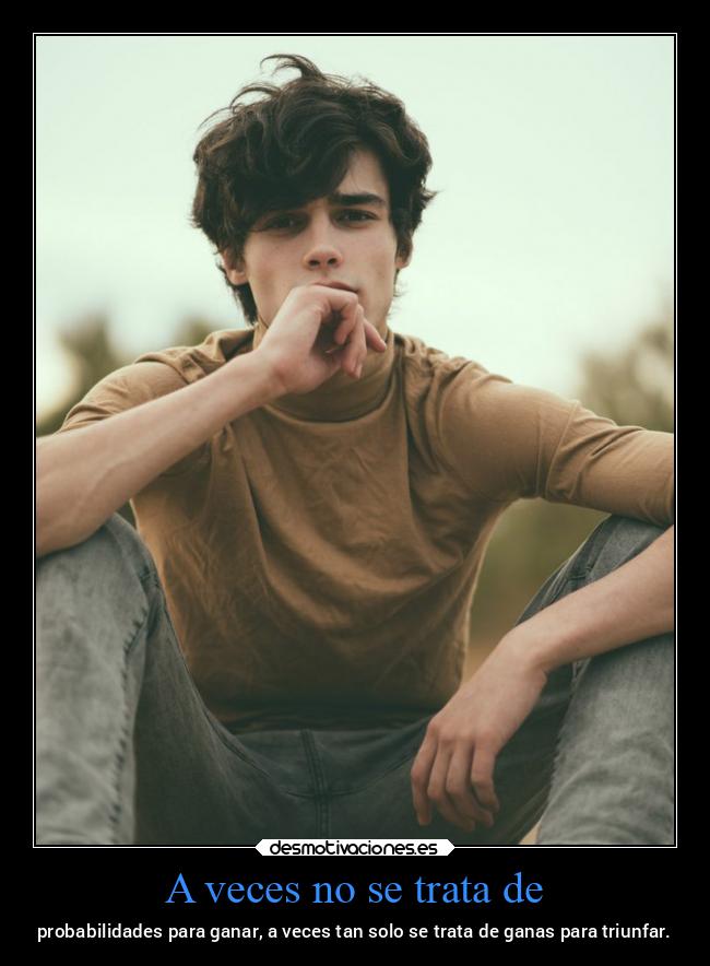 A veces no se trata de - 