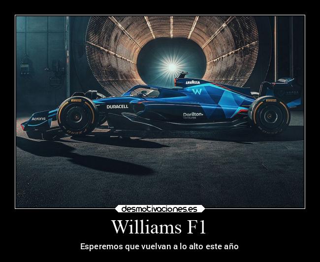 Williams F1 - Esperemos que vuelvan a lo alto este año