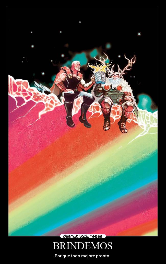 BRINDEMOS - Por que todo mejore pronto.