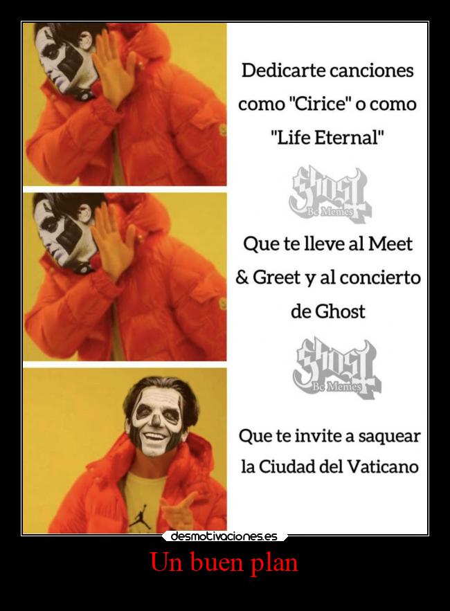 carteles vida superclan lossupervivientes soyunidiotatm iamanamelessghoul ghost papaemeritus desmotivaciones