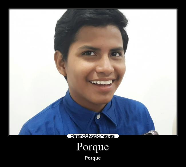 Porque -