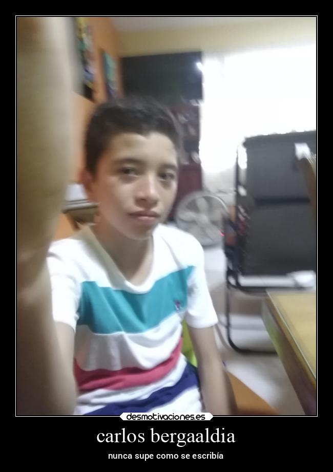 carlos bergaaldia - nunca supe como se escribía