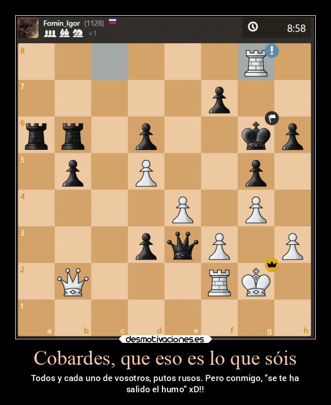 Cobardes, que eso es lo que sóis - 