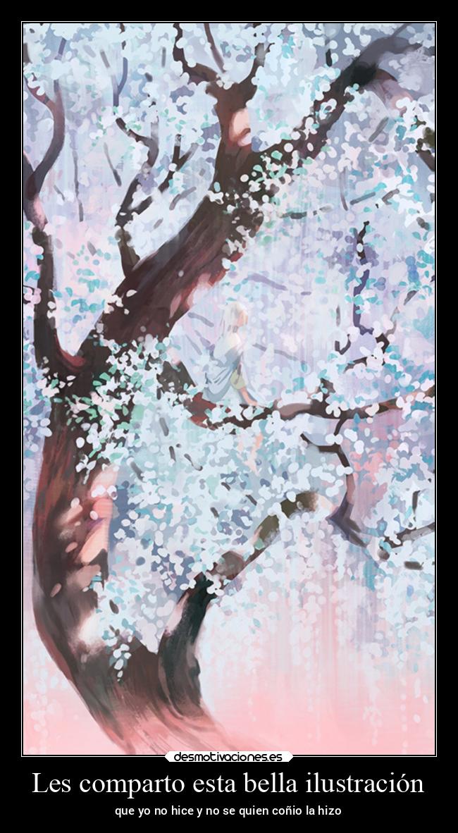 Les comparto esta bella ilustración - que yo no hice y no se quien coñio la hizo
