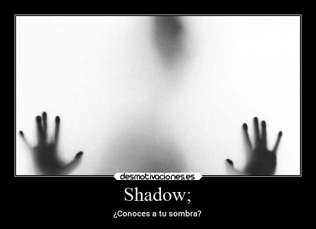 Shadow; - ¿Conoces a tu sombra?