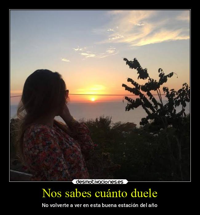 Nos sabes cuánto duele - 