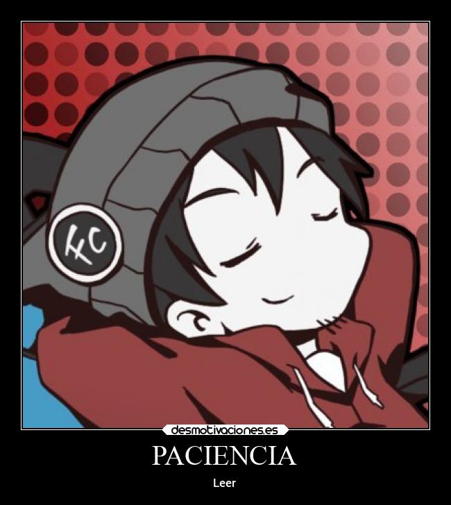 PACIENCIA - Leer
