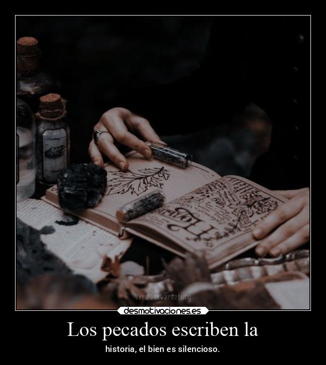 Los pecados escriben la - 