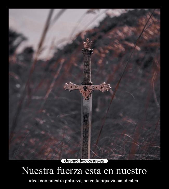 Nuestra fuerza esta en nuestro - 