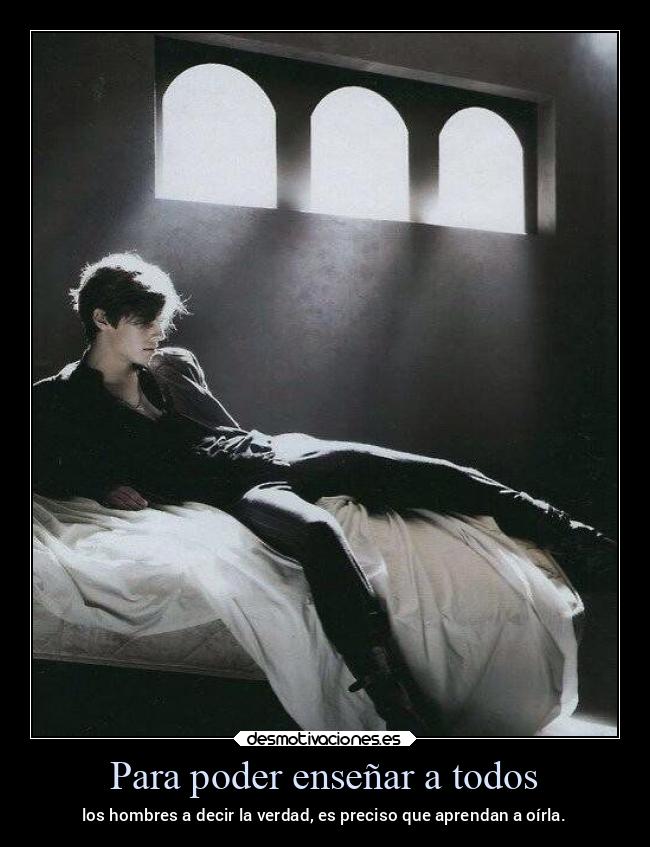 Para poder enseñar a todos - 
