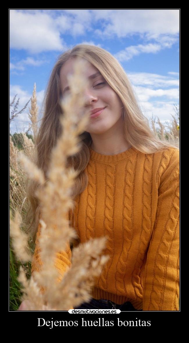 Dejemos huellas bonitas - 