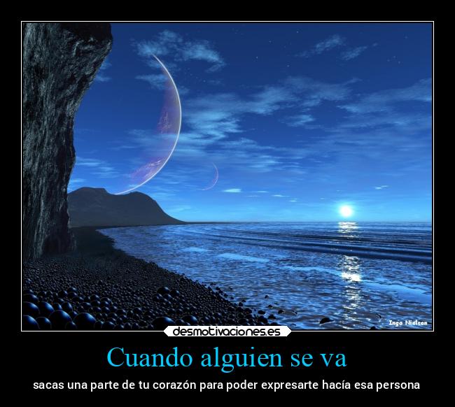 Cuando alguien se va - 