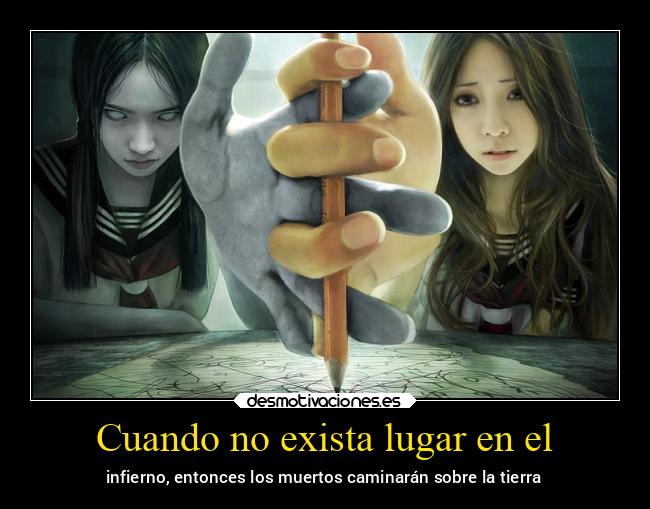 Cuando no exista lugar en el - 