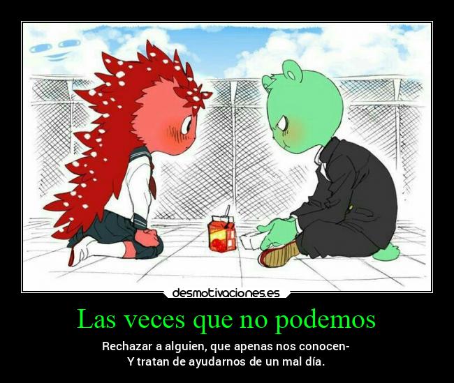 Las veces que no podemos - 