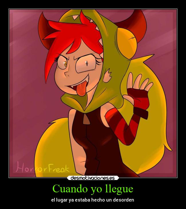 Cuando yo llegue - el lugar ya estaba hecho un desorden