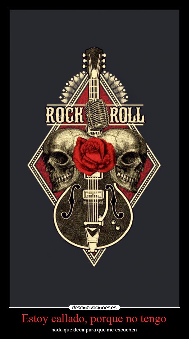 Estoy callado, porque no tengo - 