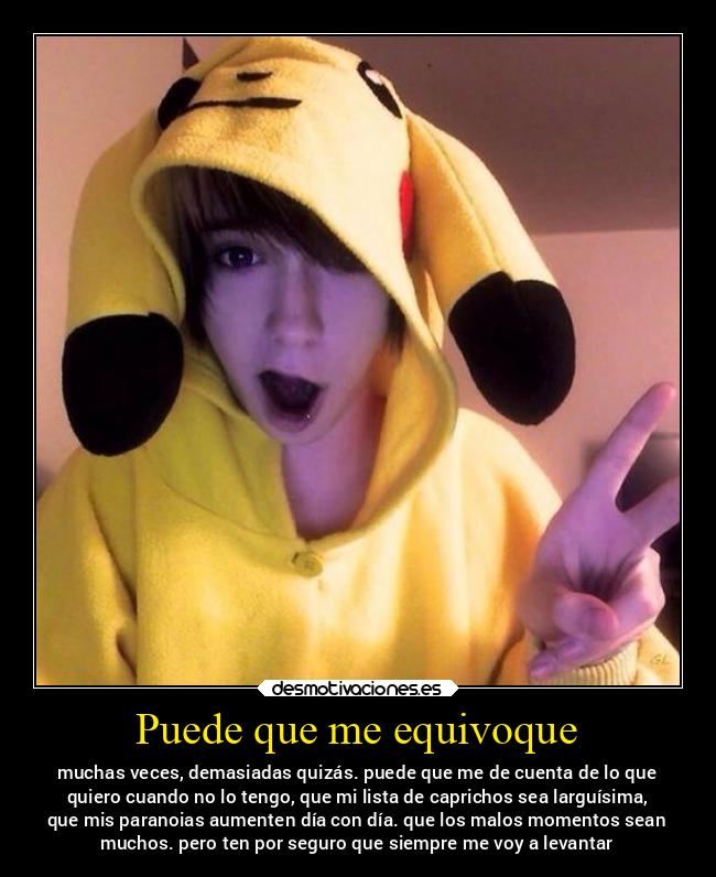 Puede que me equivoque - 