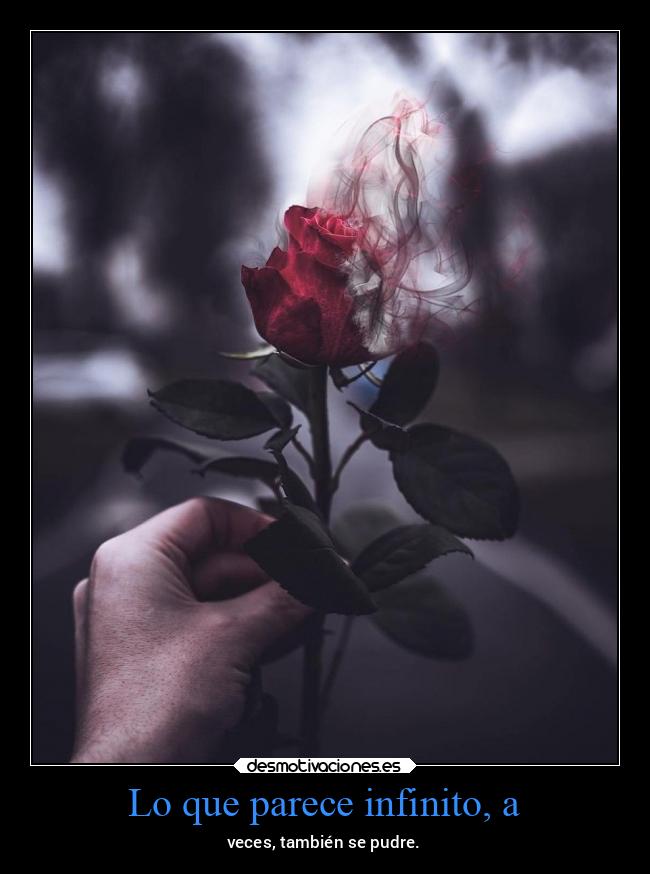 Lo que parece infinito, a - 
