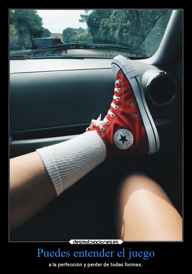 Puedes entender el juego - 