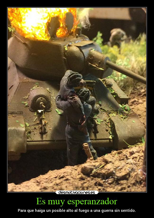 Es muy esperanzador -