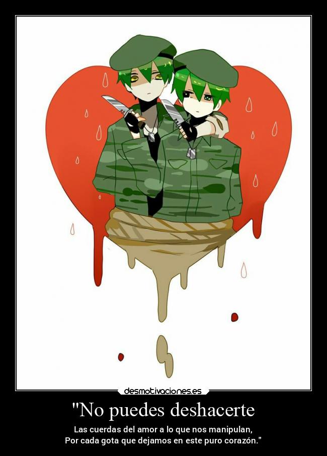 No puedes deshacerte - 