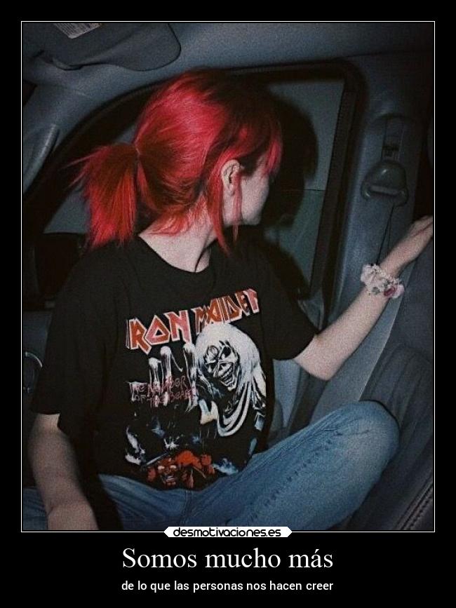 Somos mucho más - de lo que las personas nos hacen creer