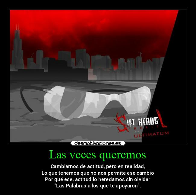 Las veces queremos - 